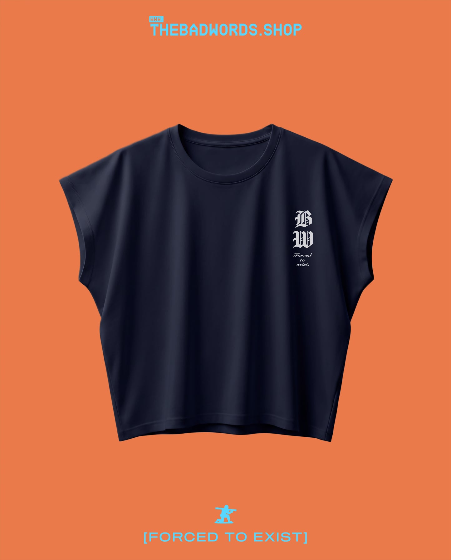 Lo-fi Era CROP SHIRT by BADWORDS