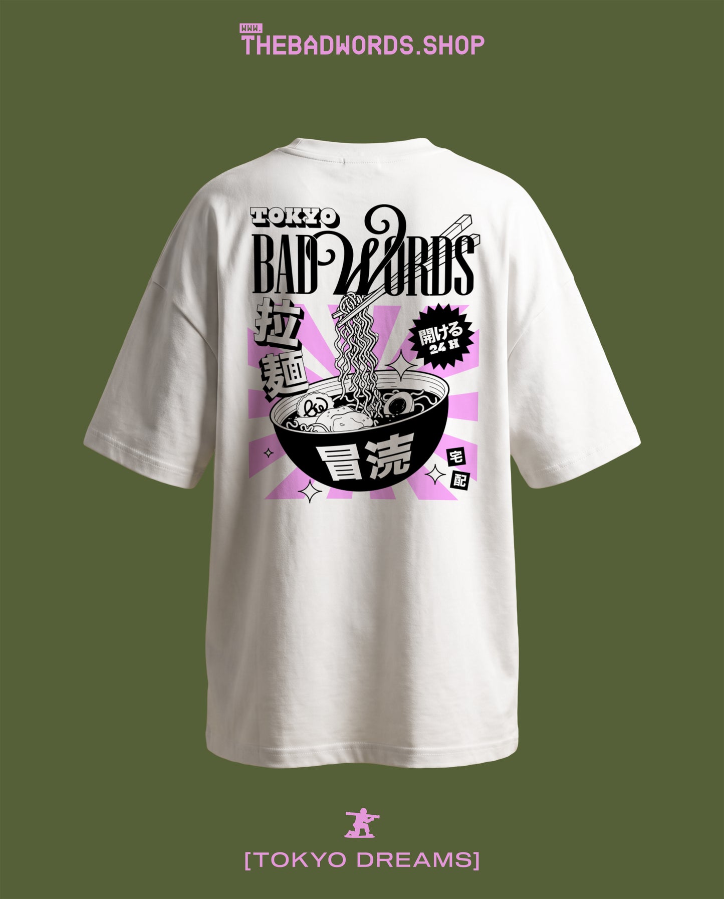 Tokyo TSHIRT by BADWORDS