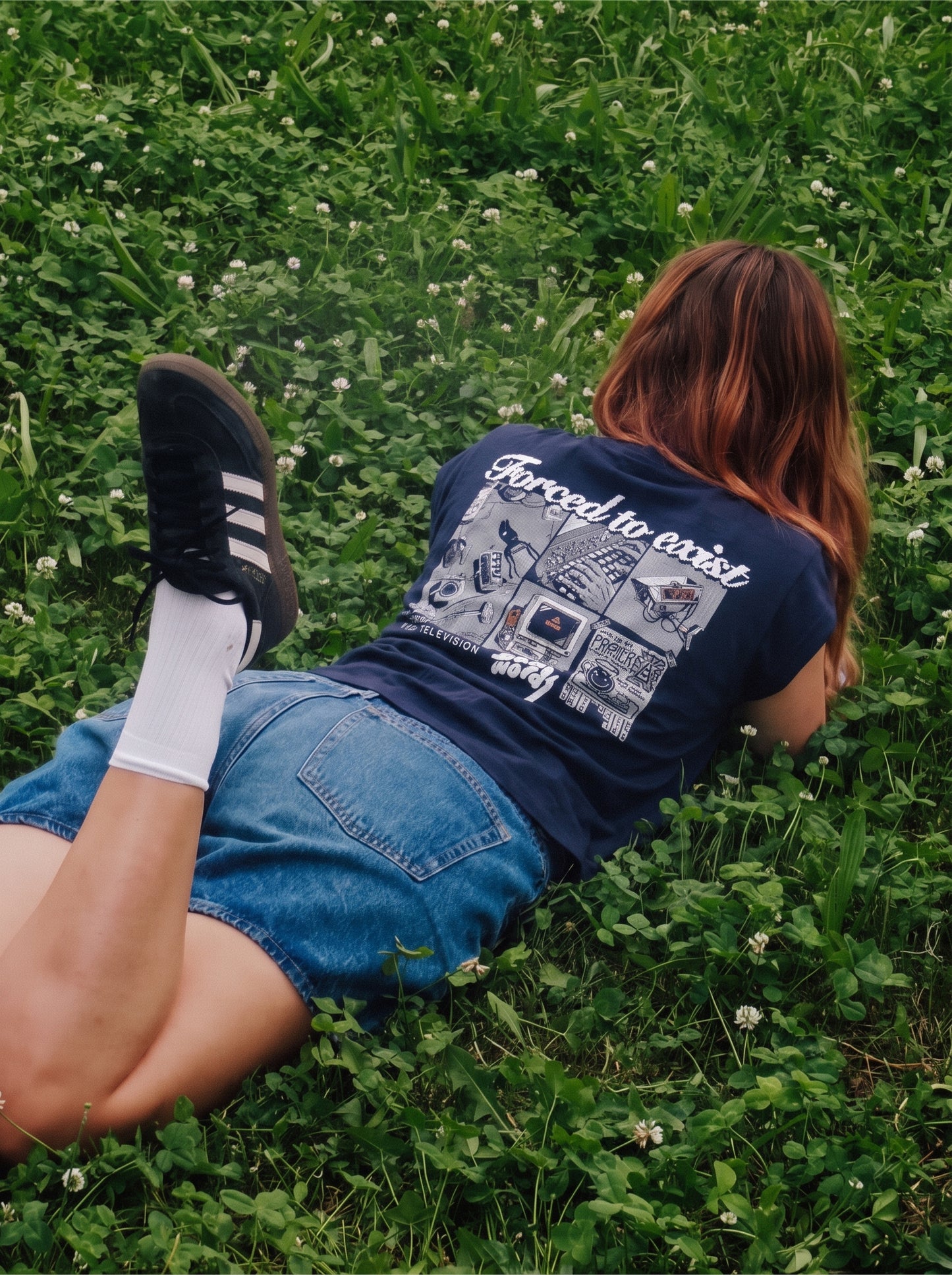Lo-fi Era CROP SHIRT by BADWORDS